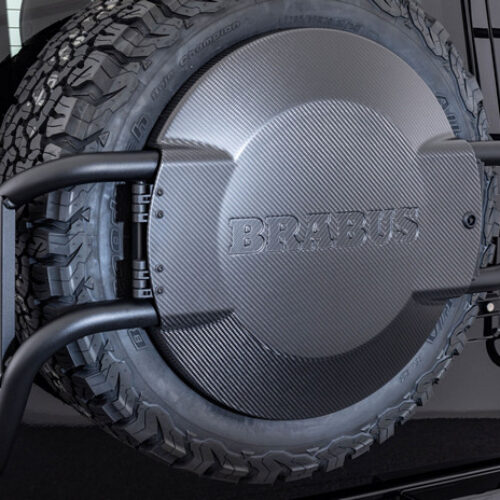 BRABUS Adventure Carbon Spare Wheel Holder for MY25-on G550/G63 AMG W465