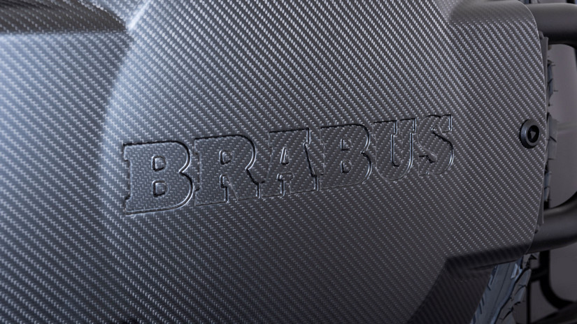BRABUS Adventure Carbon Spare Wheel Holder for MY25-on G550/G63 AMG W465 - Image 2