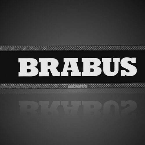BRABUS Carbon License Plate Holder Set for MY25-on G63 AMG W465