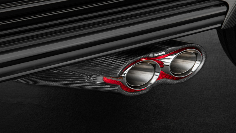 BRABUS Illuminated Sports Exhaust System for MY25-on G63 AMG W465