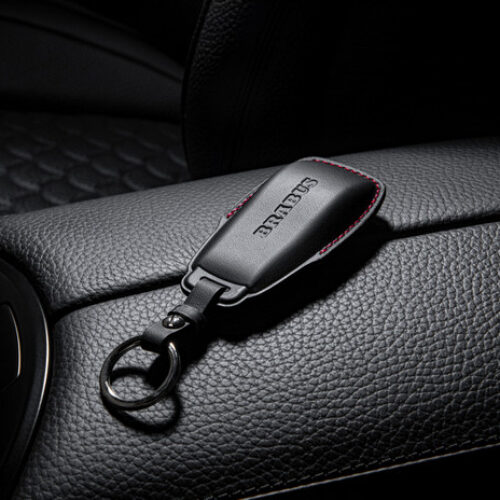 BRABUS Leather Key Cover Black-Red for MY25-on G63 AMG W465
