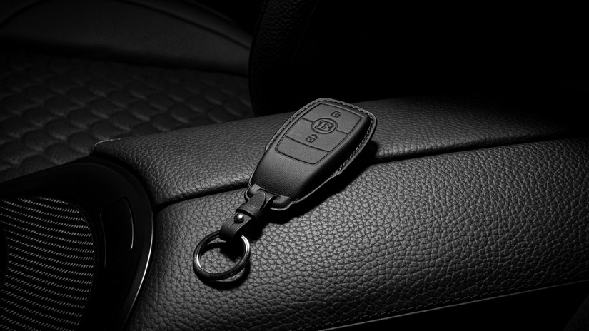 BRABUS Leather Key Cover Black for MY25-on G63 AMG W465 - Image 2