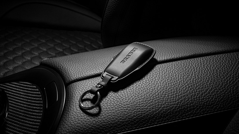 BRABUS Leather Key Cover Black for MY25-on G63 AMG W465
