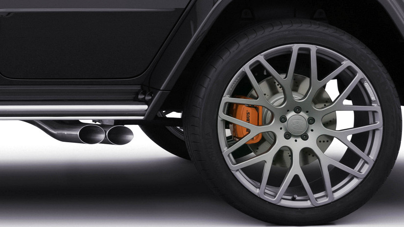 BRABUS Valve-Controlled Sports Exhaust for MY25-on G63 AMG W465