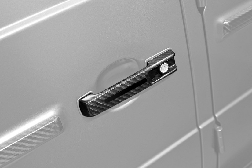 TopCar Carbon Door Handles, 5 pcs for Gwagen W465 – Inferno Lights Edition - Image 3