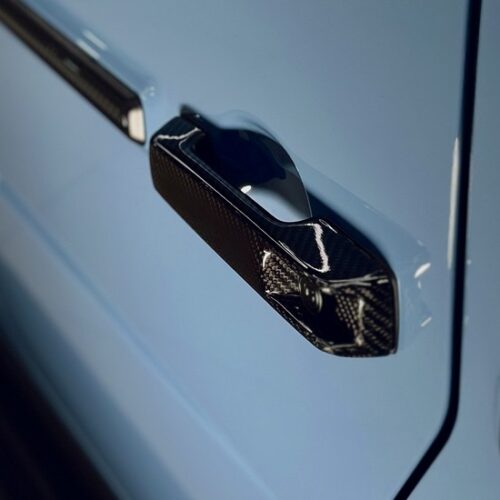 TopCar Carbon Door Handles, 5 pcs for Gwagen W465 – Inferno Lights Edition