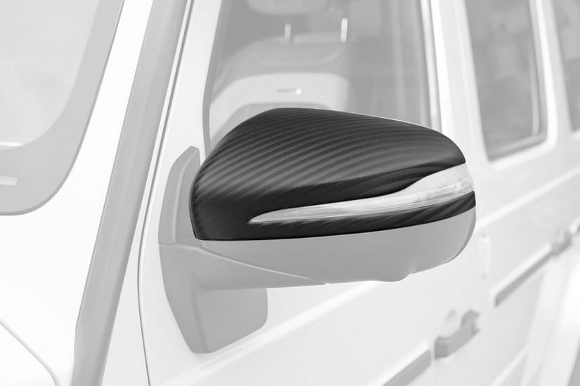 TopCar Carbon Mirror Covers, 2 pcs for Gwagen W465 – Inferno Lights Edition - Image 2