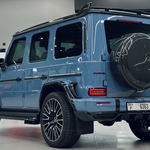 TopCar Carbon Side Body Trimbars Cover, 10 pcs for Gwagen W465 – Inferno Lights Edition