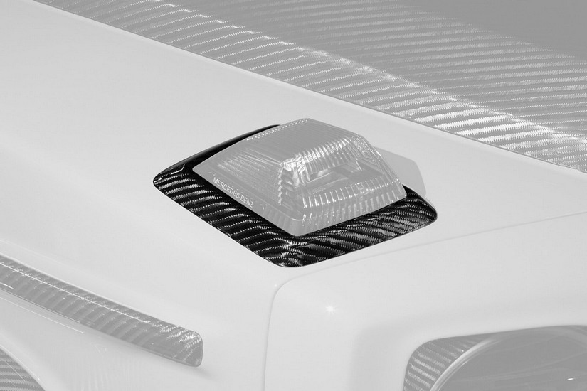 TopCar Carbon Turn Signal Frames, 2 pcs for Gwagen W465 – Inferno Lights Edition - Image 5