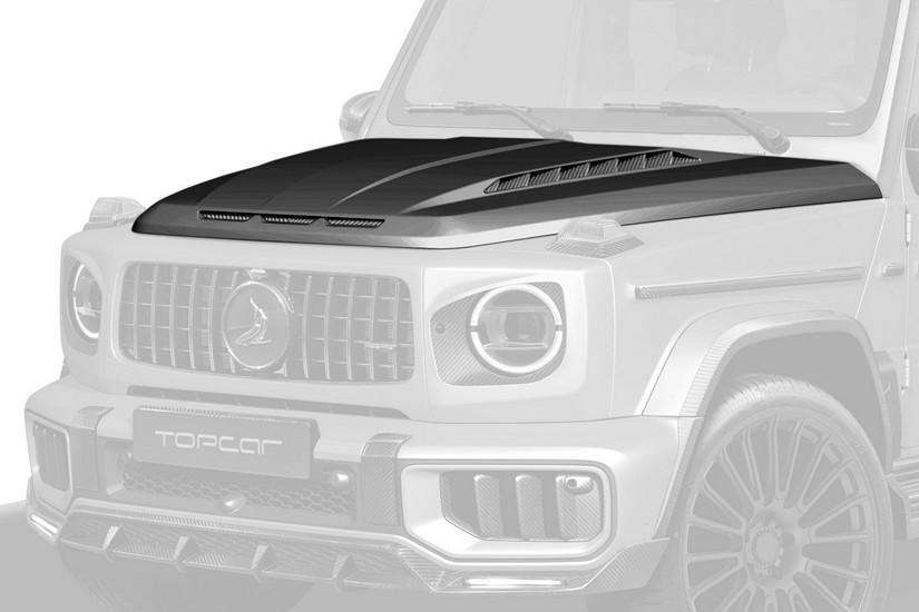 TopCar Engine Bonnet for Gwagen W465 – Inferno Lights Edition - Image 2