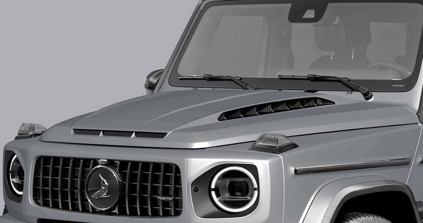 TopCar Engine Bonnet for Gwagen W465 – Inferno Lights Edition