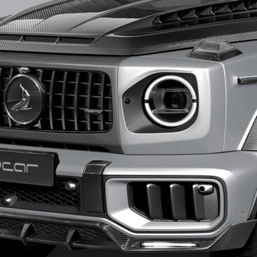 TopCar Headlight Protection Cover, 2 pcs for Gwagen W465 – Inferno Lights Edition
