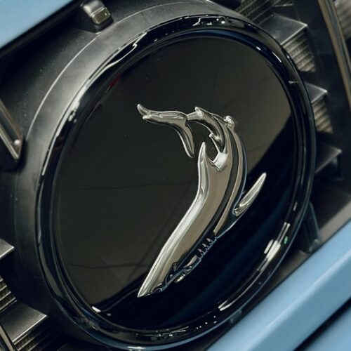 TopCar Shark Logo Cover for Gwagen W465 – Inferno Lights Edition