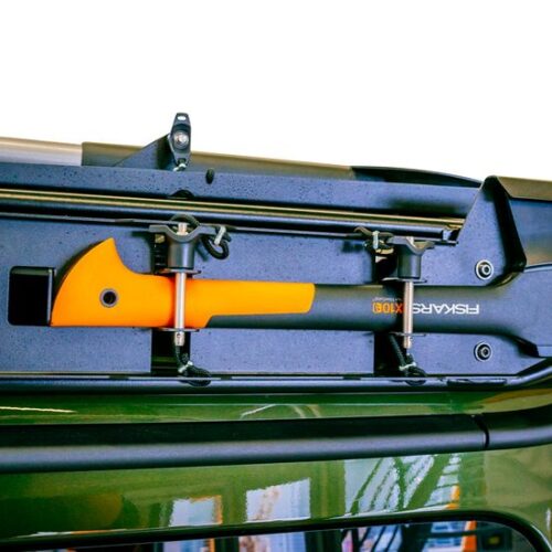 LeTech Axe Holder for Roof Rack – Powder-Coated Black