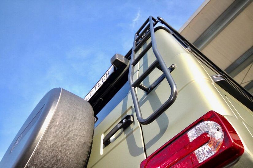 LETECH Rear Ladder – Professional Mount for G-Wagen Roof Rack Access - Image 3
