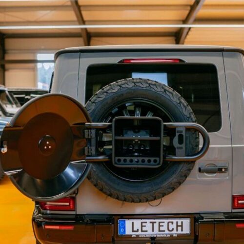 LETECH Spare Wheel Holder Storage Compartment – G-Class 463A / 465