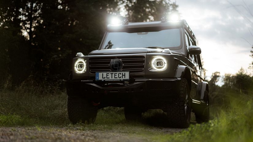 LETECH Wind Deflector – For G-Wagen Roof Racks - Image 2