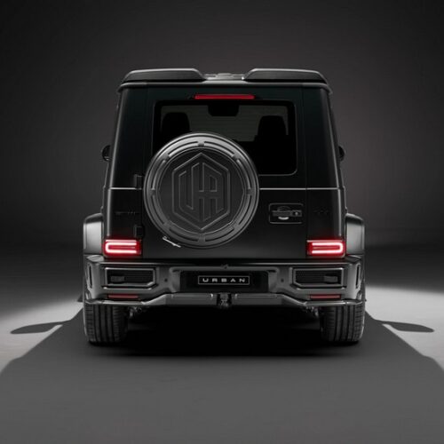 Urban UA Icon Rear Wheel Carrier Visual Carbon Fiber for G-Wagon W465 (2024+)