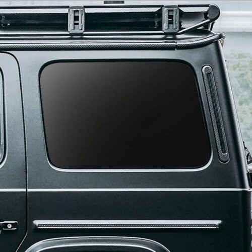 Dry Carbon D-Pillar Covers (2025+) – G-Wagon Rear Trim Enhancement