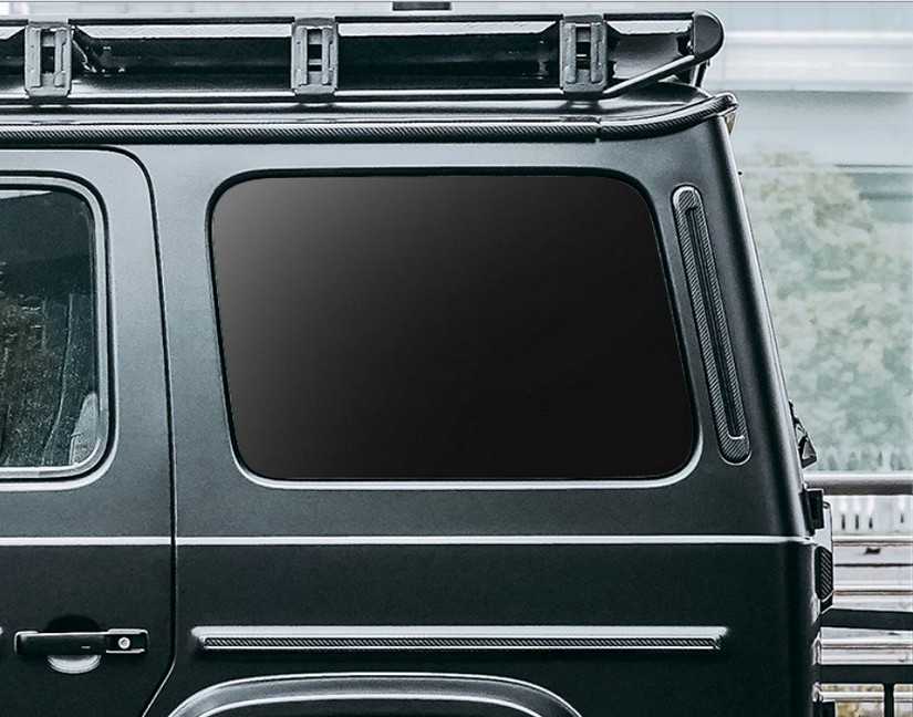 Dry Carbon D-Pillar Covers (2025+) – G-Wagon Rear Trim Enhancement
