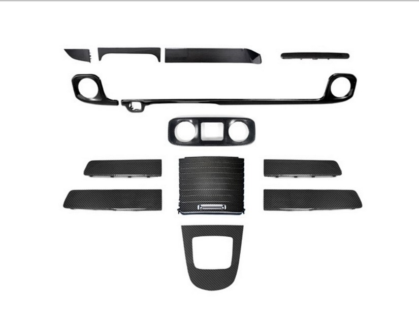 Dry Carbon Fiber Interior Trim Set (13-Piece, 2025+) – G-Wagon Cabin Upgrade - Image 2