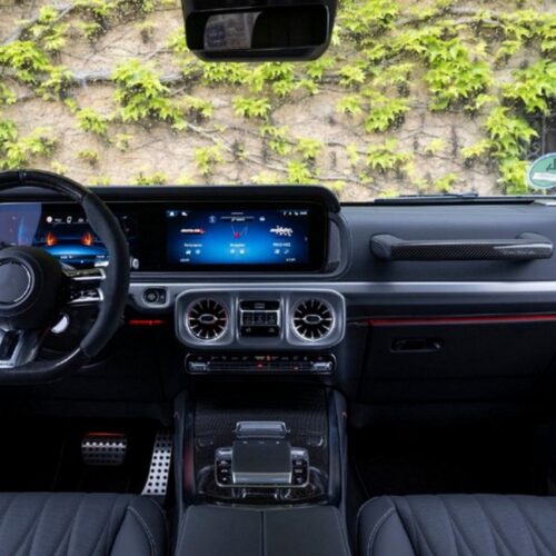 Dry Carbon Fiber Interior Trim Set (13-Piece, 2025+) – G-Wagon Cabin Upgrade