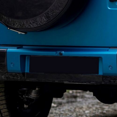 Dry Carbon Fiber Rear Bumper Cover (2025+) – G-Wagon Rear Styling Upgrade