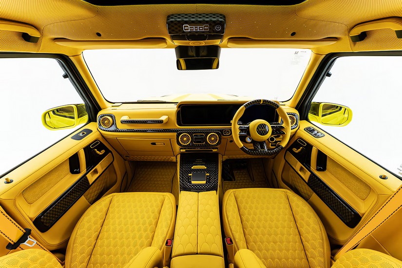 DMC Carbon Fiber Interior Kit for 2025 Mercedes-Benz G63 / G500 – The Art of Precision Inside the G-Wagon