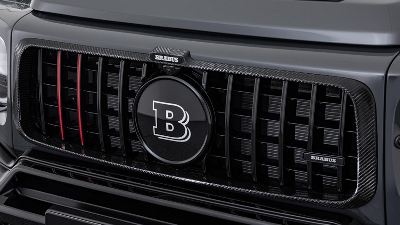 BRABUS Carbon Radiator Grille Attachment for Mercedes – W 463A – AMG G 63 4x4² - Image 6
