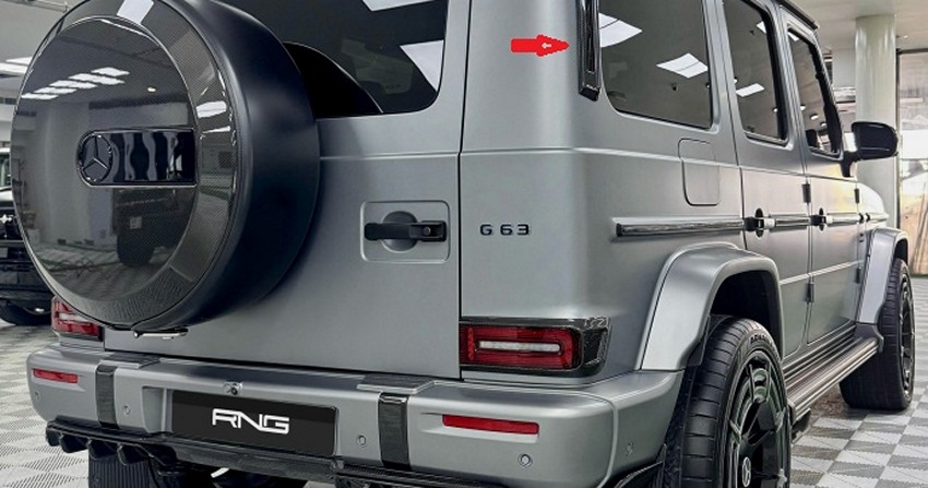 Renegade Design Carbon Air Ducts for 2025+ Mercedes-AMG G63 G-Wagen W465