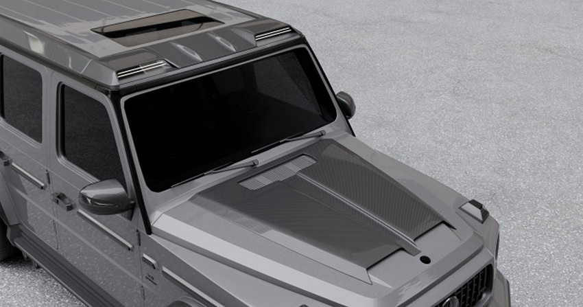 Renegade Design Carbon Hood Cover for 2025+ Mercedes-AMG G63 G-Wagen W465