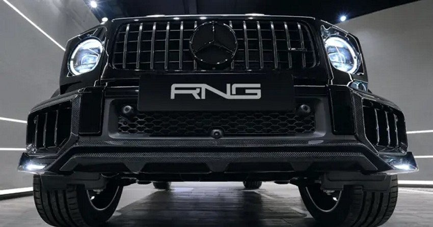 Renegade Design Carbon Front Splitter for 2025+ Mercedes-AMG G63 G-Wagen W465 - Image 3