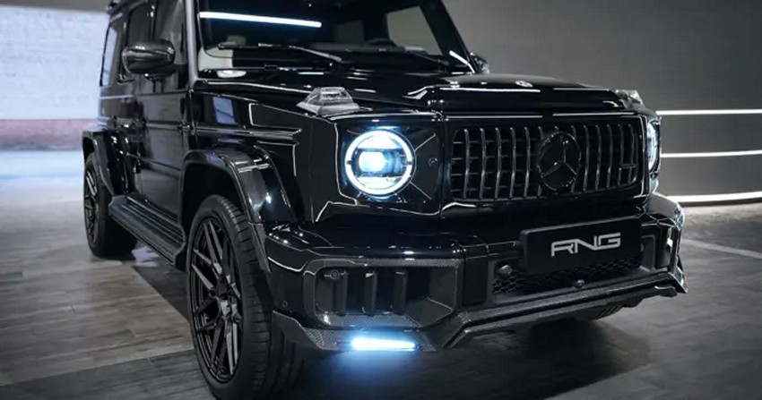Renegade Design Carbon Front Splitter for 2025+ Mercedes-AMG G63 G-Wagen W465 - Image 2