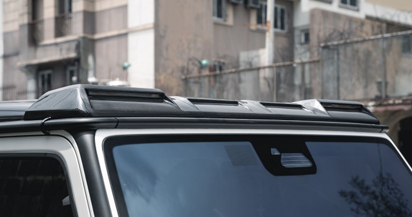 Renegade Design Carbon Roof Light Bar with DRLs for 2025+ Mercedes-AMG G63 G-Wagen W465
