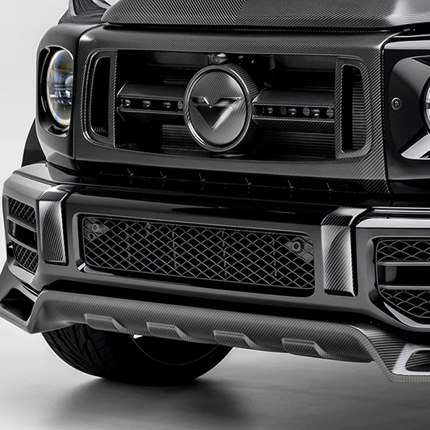 Vorsteiner Bumperette Delete – Glossy Finish for 2019–2024 G63 AMG