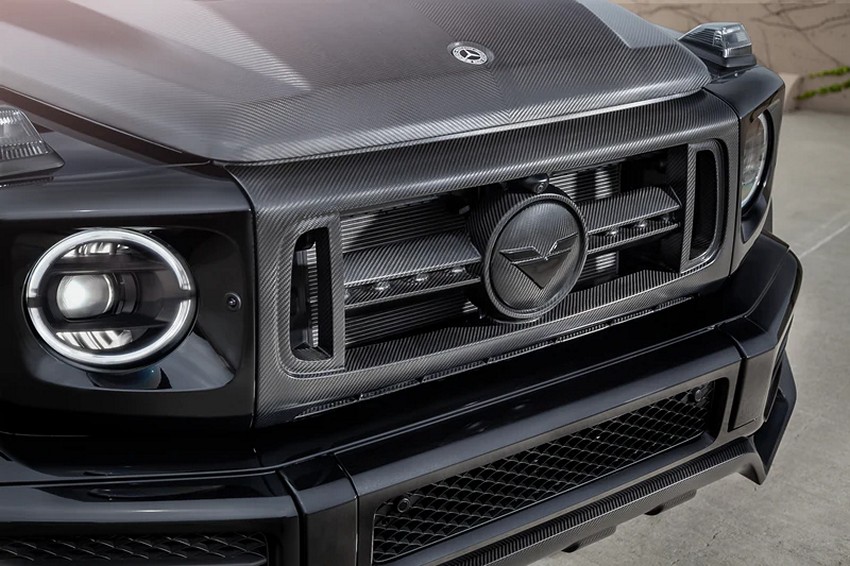 Vorsteiner Front Grille with V Insignia – Satin Finish for 2019–2024 G63 AMG