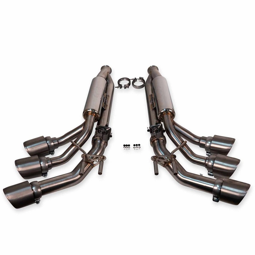 Fabspeed Mercedes-Benz AMG G63 Valved Exhaust with Triple Tips (2019+) - Image 4