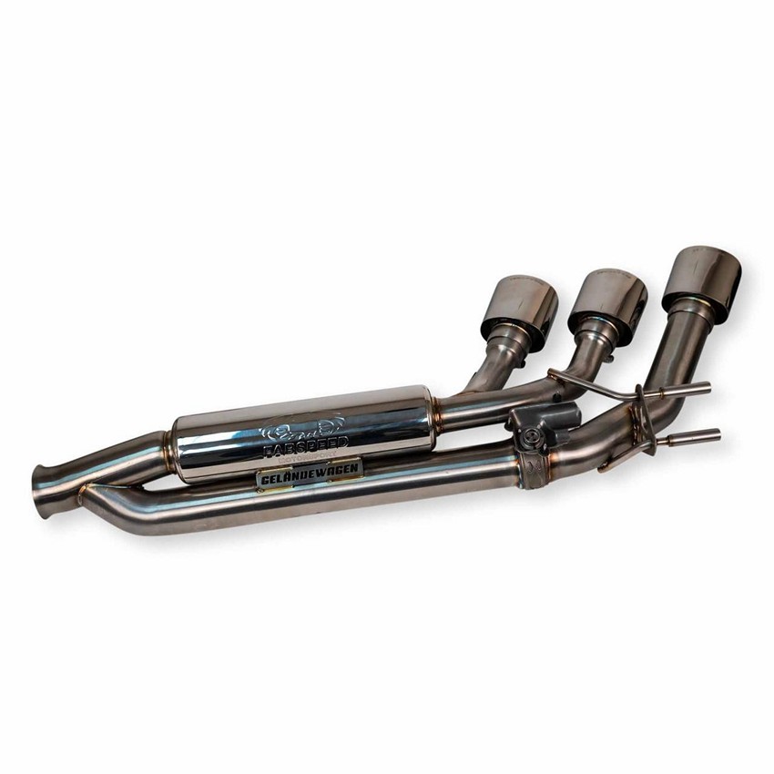 Fabspeed Mercedes-Benz AMG G63 Valved Exhaust with Triple Tips (2019+) - Image 5