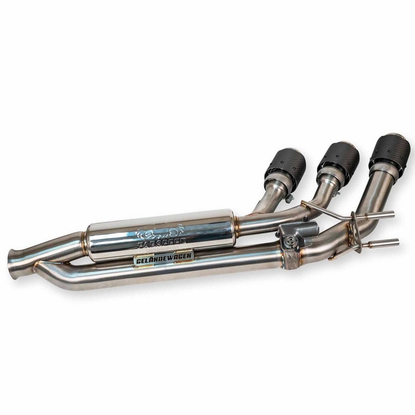 Fabspeed Mercedes-Benz AMG G63 Valved Exhaust with Triple Tips (2019+) - Image 6