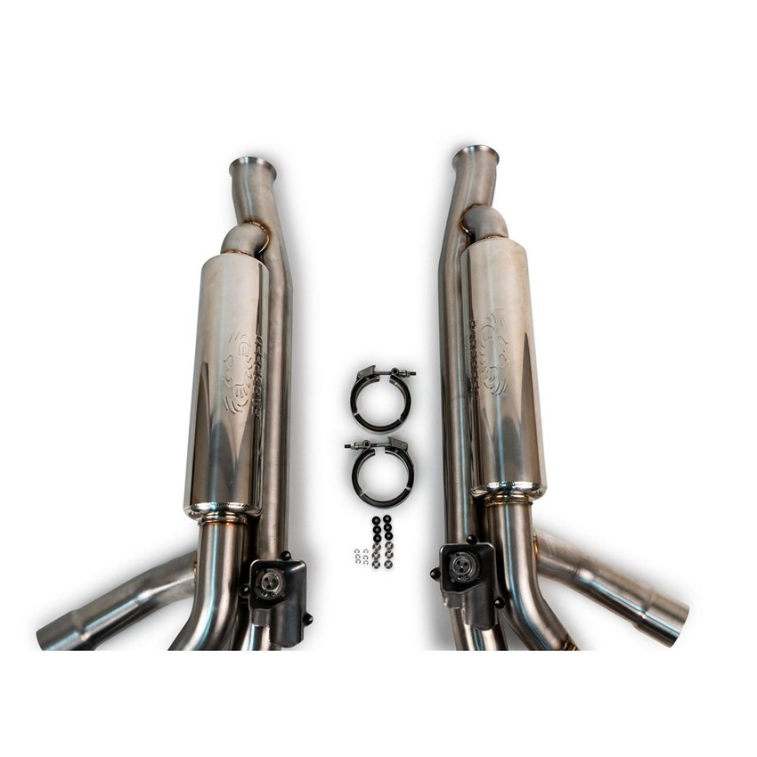 Fabspeed Mercedes-Benz AMG G63 Valved Exhaust with Triple Tips (2019+) - Image 9