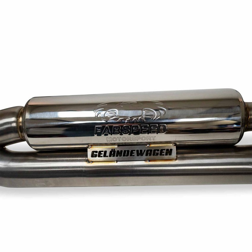 Fabspeed Mercedes-Benz AMG G63 Valved Exhaust with Triple Tips (2019+) - Image 11