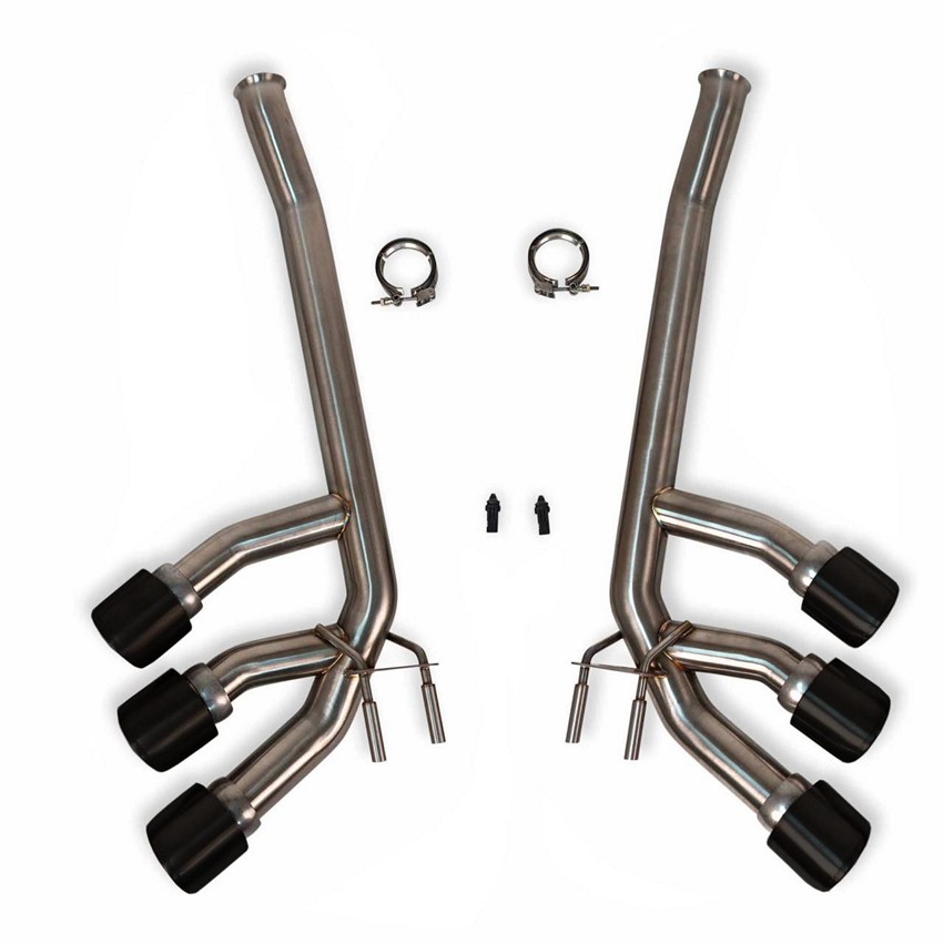 Fabspeed Supersport Exhaust with Triple Tips for Mercedes-Benz AMG G63 (2019+) - Image 3
