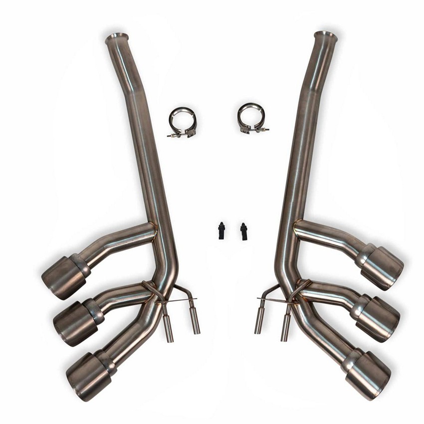 Fabspeed Supersport Exhaust with Triple Tips for Mercedes-Benz AMG G63 (2019+) - Image 4