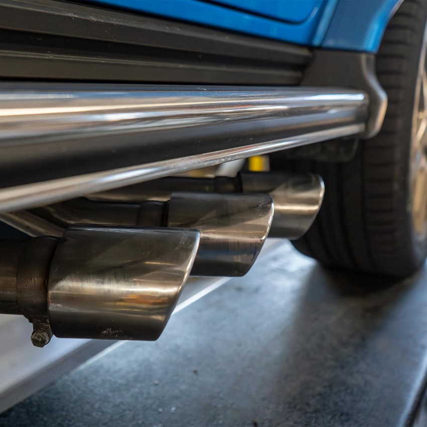 Fabspeed Supersport Exhaust with Triple Tips for Mercedes-Benz AMG G63 (2019+) - Image 9